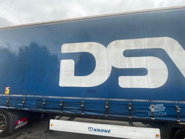 Ρυμουλκούμενο με καρότσα & μουσαμά Krone MEGA Lowliner