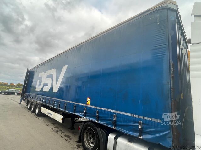 Ρυμουλκούμενο με καρότσα & μουσαμά Krone MEGA Lowliner