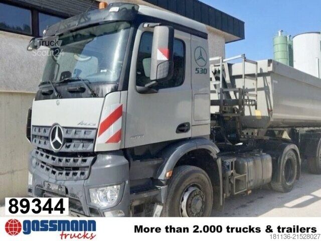 Tracteur routier standard Mercedes-Benz Arocs 1853 LS 4x4 HAD, Retarder, Navi, HydroDrive,