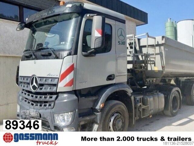 Tracteur routier standard Mercedes-Benz Arocs 1853 LS 4x4 HAD, Retarder, Navi, HydroDrive,