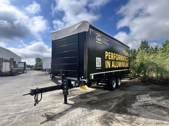 Open aanhangwagen met zeil Fliegl TPS135  13,5 t Tandemplanenanhänger, neuwertig