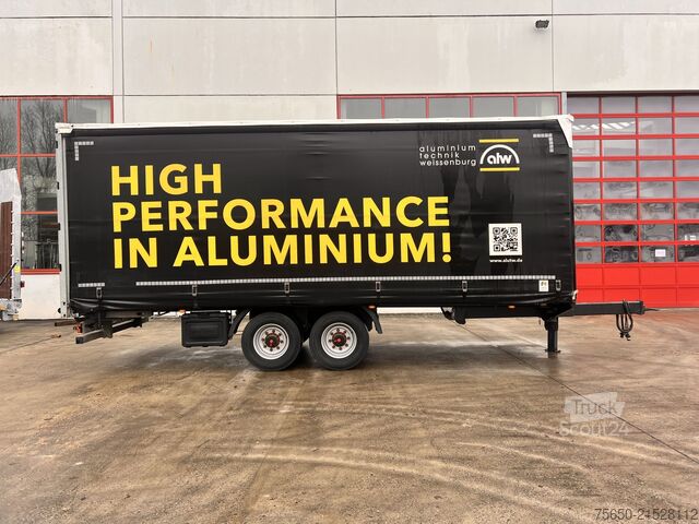 Open aanhangwagen met zeil Fliegl TPS135  13,5 t Tandemplanenanhänger, neuwertig