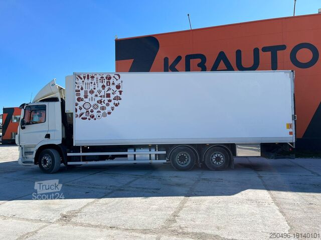Transportavimas šaldytuve ir (arba) šaldiklyje DAF CF 370 6x2 HULTSTEINS / BOX L=8744 mm