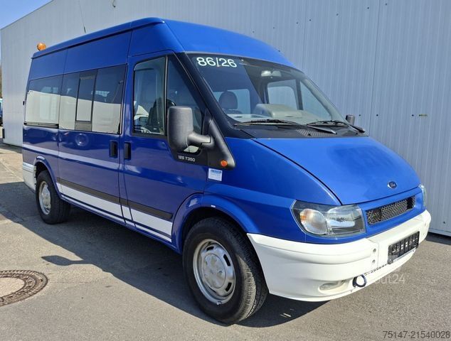 Minibus FORD Transit 125 T350 MTW THW Bus 9-Sitzer Klima AHK