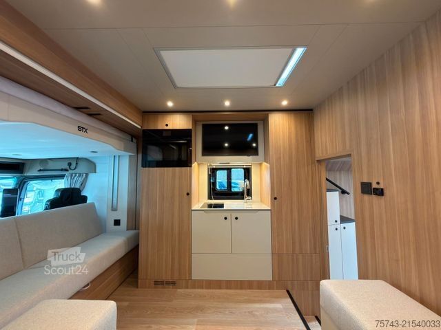 Liellopu pārvadāšanas kravas automašīna MERCEDES-BENZ Actros 2651 STX Pop-Out, Pop-Up. u. Wohntrailer