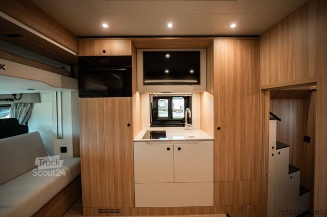 Liellopu pārvadāšanas kravas automašīna MERCEDES-BENZ Actros 2651 STX Pop-Out, Pop-Up. u. Wohntrailer