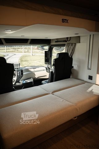 Liellopu pārvadāšanas kravas automašīna MERCEDES-BENZ Actros 2651 STX Pop-Out, Pop-Up. u. Wohntrailer