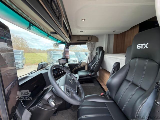 Liellopu pārvadāšanas kravas automašīna MERCEDES-BENZ Actros 2651 STX Pop-Out, Pop-Up. u. Wohntrailer