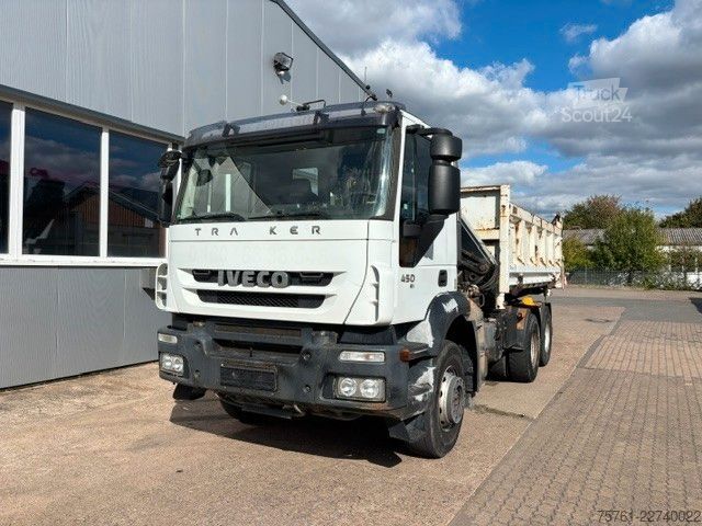 Camión volquete trilateral IVECO AD 260T45
