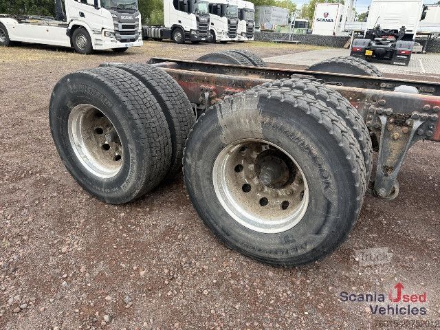 Șasiu de camion Scania R 580 LB 6x4 MSA - ENGINE IS DAMAGED