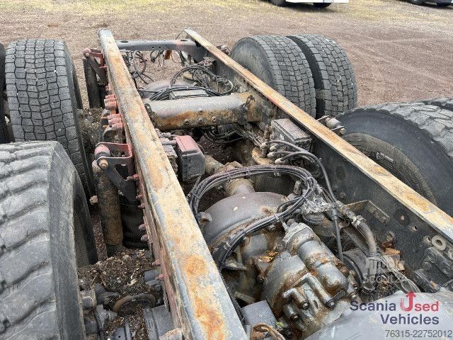 Șasiu de camion Scania R 580 LB 6x4 MSA - ENGINE IS DAMAGED
