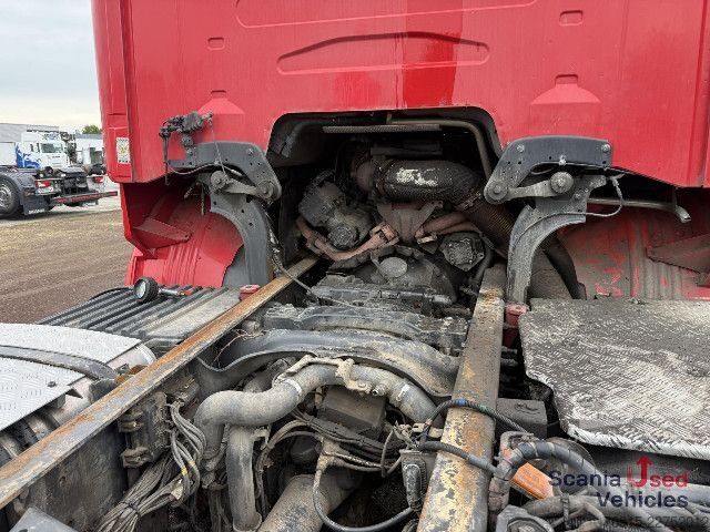 Șasiu de camion Scania R 580 LB 6x4 MSA - ENGINE IS DAMAGED