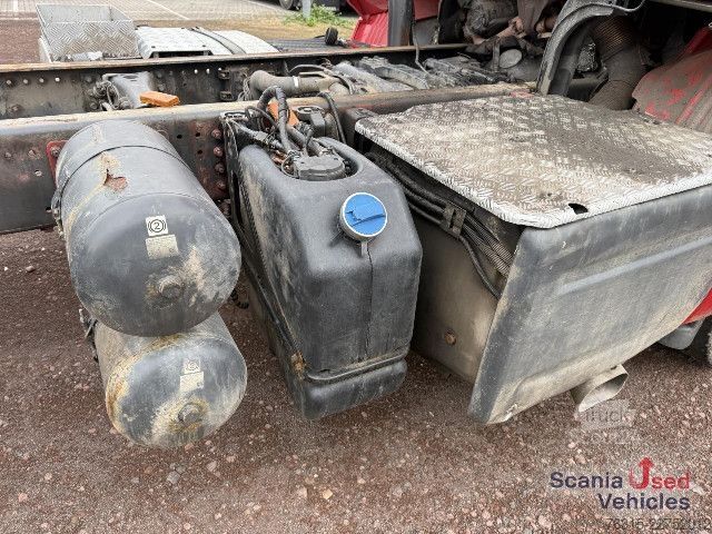 Șasiu de camion Scania R 580 LB 6x4 MSA - ENGINE IS DAMAGED