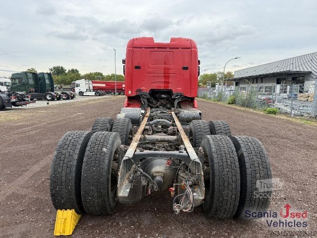 Șasiu de camion Scania R 580 LB 6x4 MSA - ENGINE IS DAMAGED