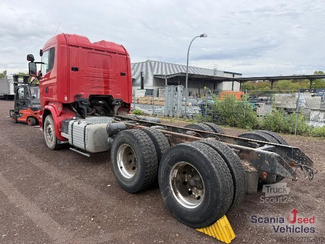 Șasiu de camion Scania R 580 LB 6x4 MSA - ENGINE IS DAMAGED