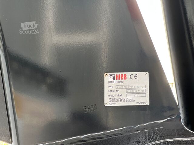 Бортовой грузовик MERCEDES-BENZ 2653 L 6x4 Actros 5 HiabXHipro232ES6 bis 16.90m
