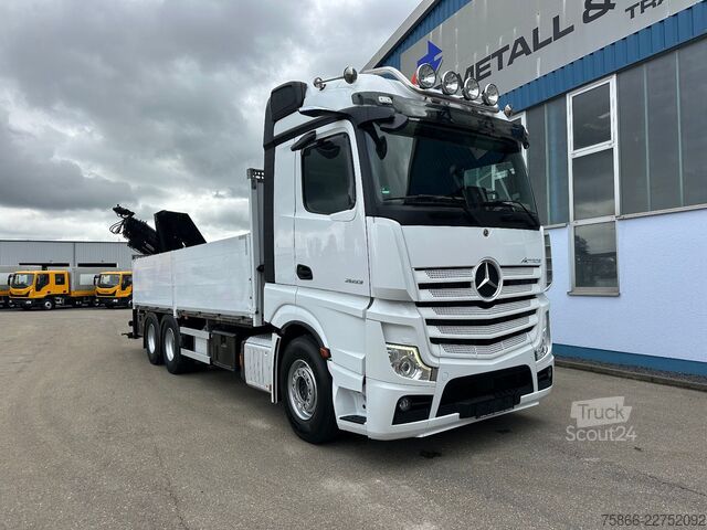 Бортовой грузовик MERCEDES-BENZ 2653 L 6x4 Actros 5 HiabXHipro232ES6 bis 16.90m