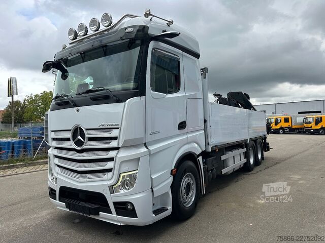Бортовой грузовик MERCEDES-BENZ 2653 L 6x4 Actros 5 HiabXHipro232ES6 bis 16.90m