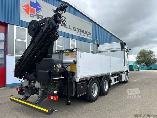 Бортовой грузовик MERCEDES-BENZ 2653 L 6x4 Actros 5 HiabXHipro232ES6 bis 16.90m