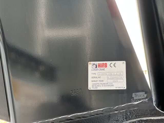 Бортовой грузовик MERCEDES-BENZ 2653 L 6x4 Actros 5 HiabXHipro232ES6 bis 16.90m