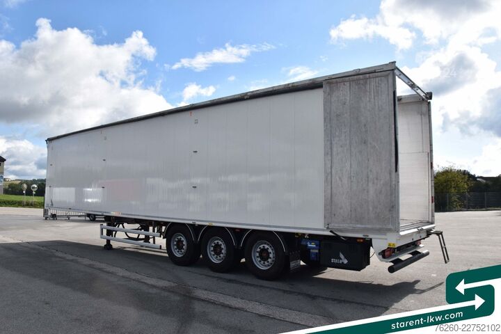 Návěs s pohyblivou podlahou STAS 10mm 91m³ 2 x Liftachsen SAF Funk Verzinkt ADR