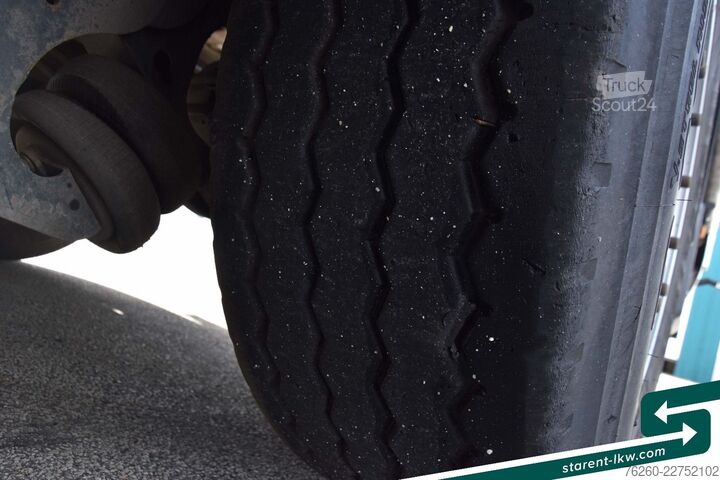 Návěs s pohyblivou podlahou STAS 10mm 91m³ 2 x Liftachsen SAF Funk Verzinkt ADR