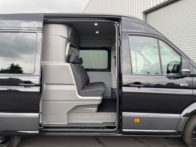 Duba panelată MAN TGE 3.180 L3H3 MIXTO 4x4 STANDHZ ACC LENKRADHZ