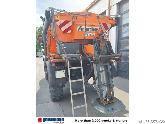 Speciallastbil Unimog U 130 4x4, Kipper, Zapfwelle vorne+hinten,
