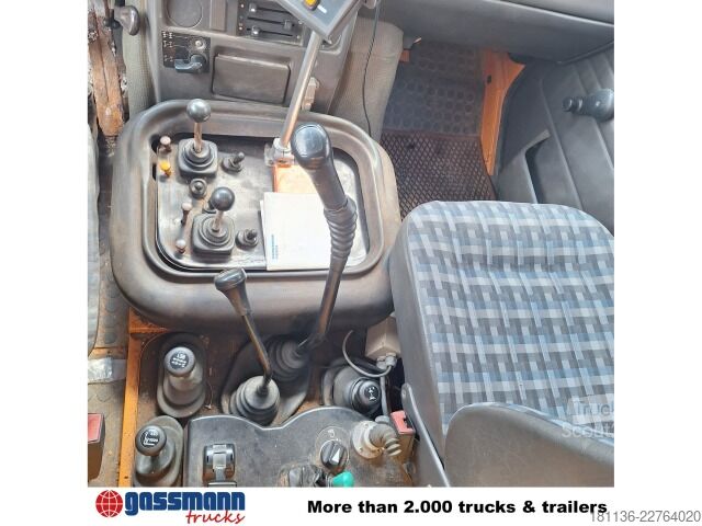 Speciallastbil Unimog U 130 4x4, Kipper, Zapfwelle vorne+hinten,