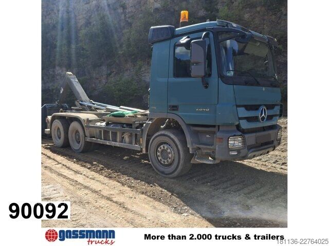 Abrollkipper Mercedes-Benz MP III 2646 LK 6x4 VDL Abillanlage S 21-550 bis 6