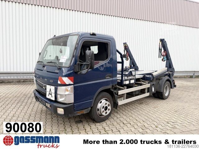 Φορτηγό ανατρεπόμενο βαν Mitsubishi Canter Fuso 7C15 4x2, AT-Motor, Tele-Absetzer,
