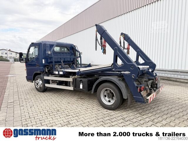 Φορτηγό ανατρεπόμενο βαν Mitsubishi Canter Fuso 7C15 4x2, AT-Motor, Tele-Absetzer,