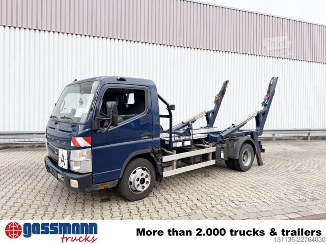 Φορτηγό ανατρεπόμενο βαν Mitsubishi Canter Fuso 7C15 4x2, AT-Motor, Tele-Absetzer,