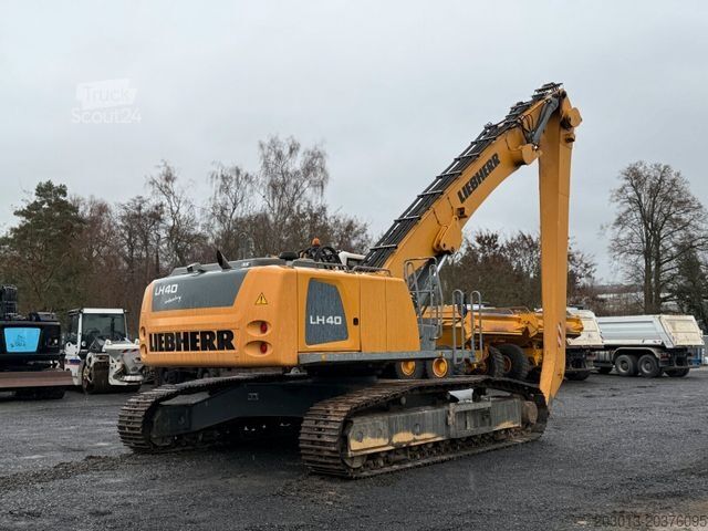 Lánctalpas kotrógép LIEBHERR LH40C Litronic Industry Long reach 43 Ton