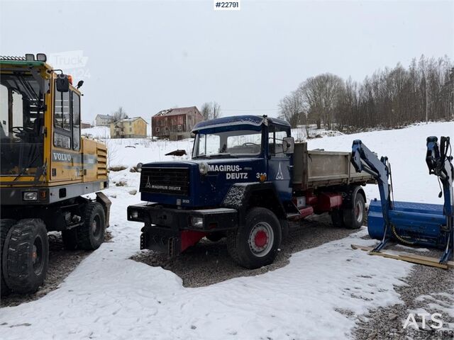 Plataforma remolque Magirus Deutz 310D19AK