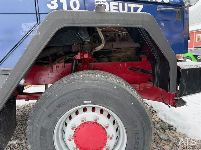 Plataforma remolque Magirus Deutz 310D19AK