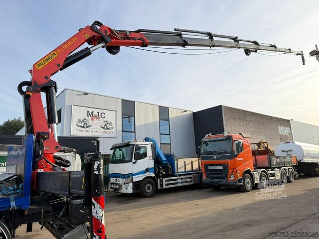 Автомобил с кран Scania P410 8x4 + CRANE PALFINGER PK33002 F (7x) - RET...