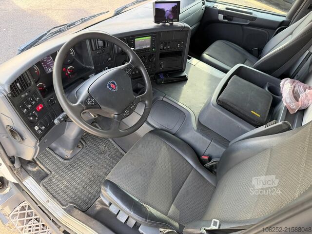 Автомобил с кран Scania P410 8x4 + CRANE PALFINGER PK33002 F (7x) - RET...