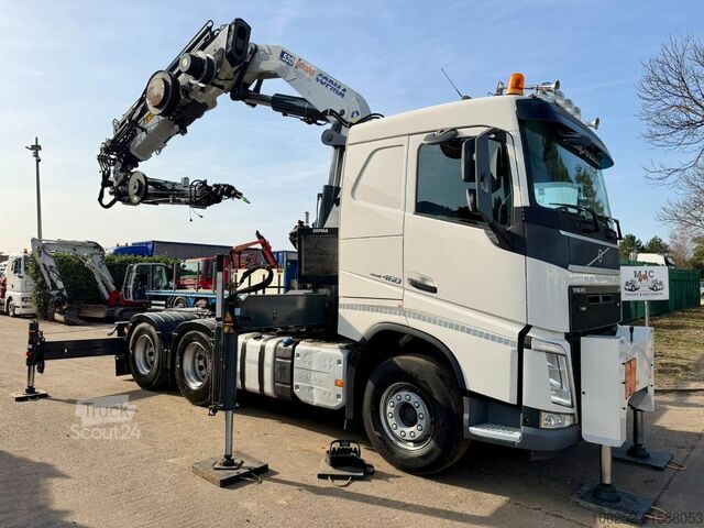 Camión grúa Volvo FH 460 6X4 + (26.5m) CRANE COPMA 530.7 + FlY-JI...