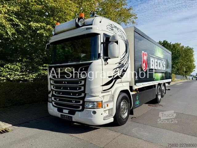Scania R410 6x2/nápojové vozidlo/retardér/Euro 6/zadné zdvíhacie čelo Scania R410 6x2/Getränkewagen/Retarder/Eu6/LBW