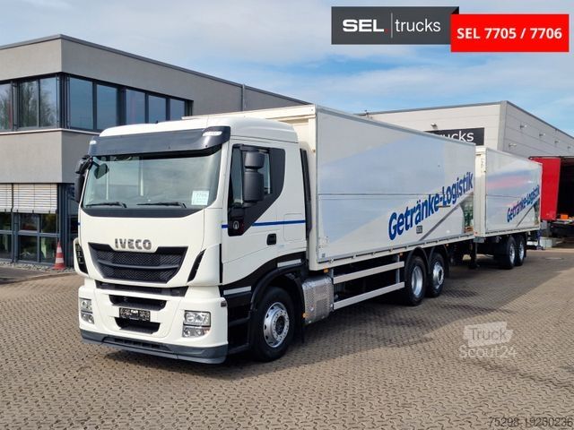 Вантажівка для напоїв IVECO Stralis 420 / Intarder / Ldbw / Lenkachse