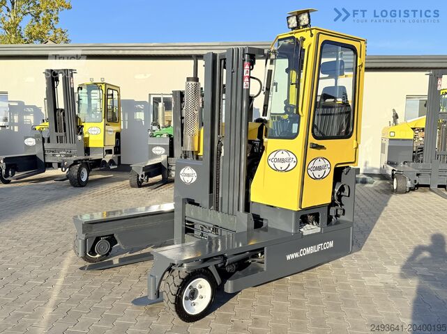 Fyrvägsstaplare Combilift C3000 GAS TRIPLEX 4900 FREE LIFT CABIN