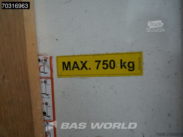 Closed box Mercedes Sprinter 314 CDI Bakwagen Laadklep Lat om Lat Z...