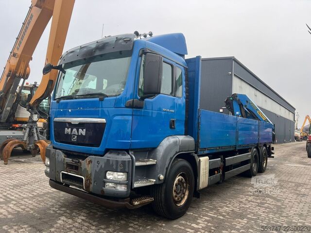 Płaska skrzynia MAN TGS 26.400