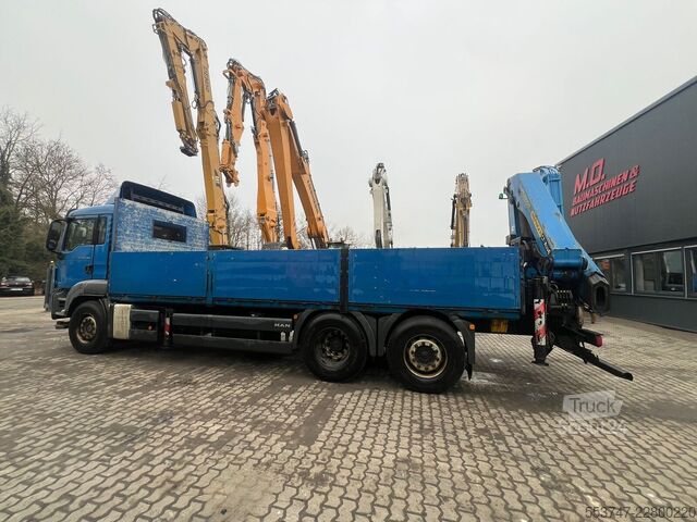 Płaska skrzynia MAN TGS 26.400