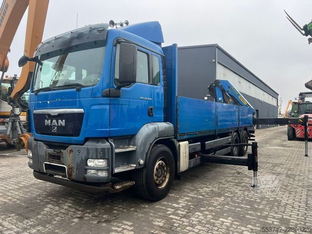 Płaska skrzynia MAN TGS 26.400