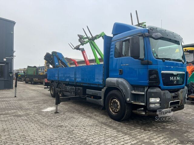 Płaska skrzynia MAN TGS 26.400