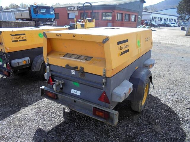 Compressor de refrigeração Atlas Copco XAS 67 DdG