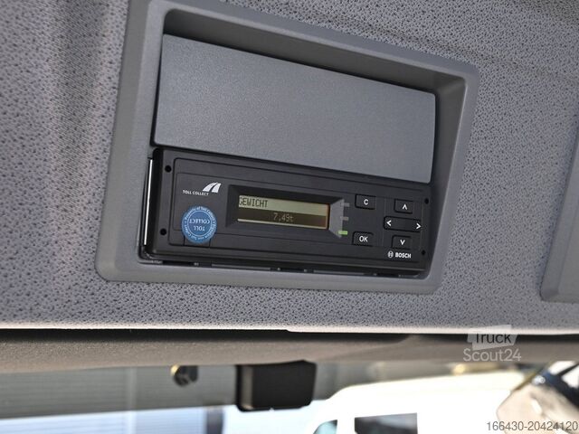 Van Mercedes-Benz Atego 821 K 4x2 Meiller TRIGENIUS 2x AHK Klima GSR