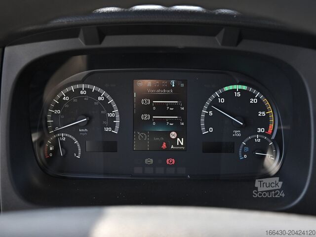 Van Mercedes-Benz Atego 821 K 4x2 Meiller TRIGENIUS 2x AHK Klima GSR